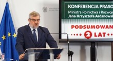 Ardanowski: Nikt nie udzielił tak ogromnej pomocy po suszy, jak nasz rząd