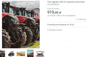  Test ciągnika CASE IH: kujawsko-pomorskie