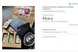  Zestaw produktów i gadżetów od Jabłek Grójeckich