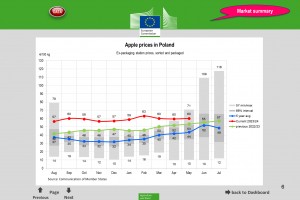  Ceny jabłek w Polce - maj 2024 roku 