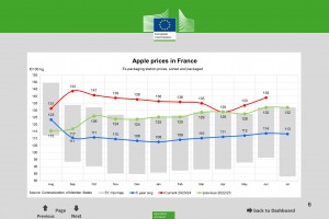  Ceny jabłek we Francji - czerwiec 2024 