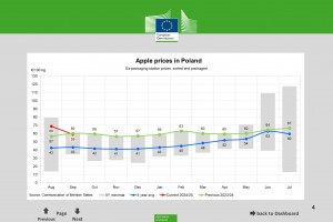  Ceny jabłek w Polsce - wrzesień 2024 