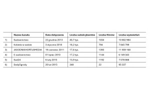  Ranking - YouTube MEDIA sadownicze 2024