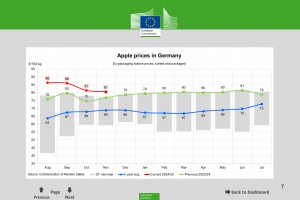  Ceny jabłek w Niemczech - listopad 2024 roku 