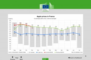  Ceny jabłek we Francji - listopad 2024 roku 