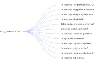 Ile kosztuje 1kg jabłek w 2024?